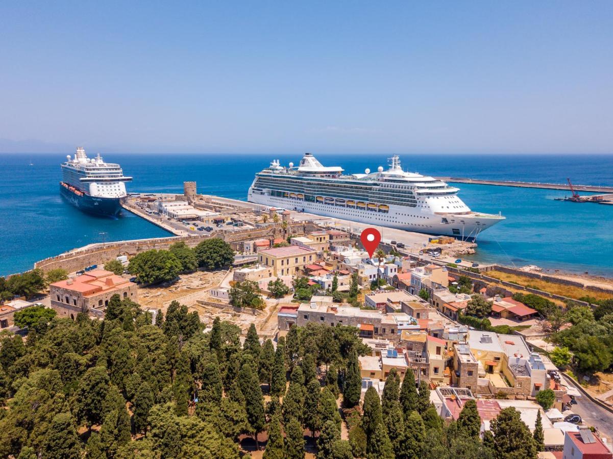 Hotel Cava D'Oro Rhodes City Esterno foto